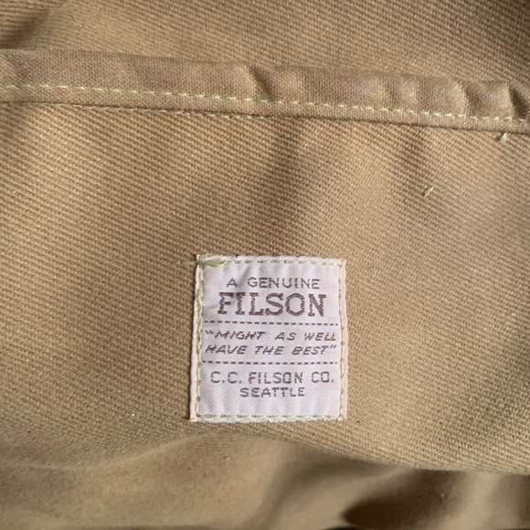 Vintage Filson Rugged Twill Pullman Suitcase small - Picture 7 of 11